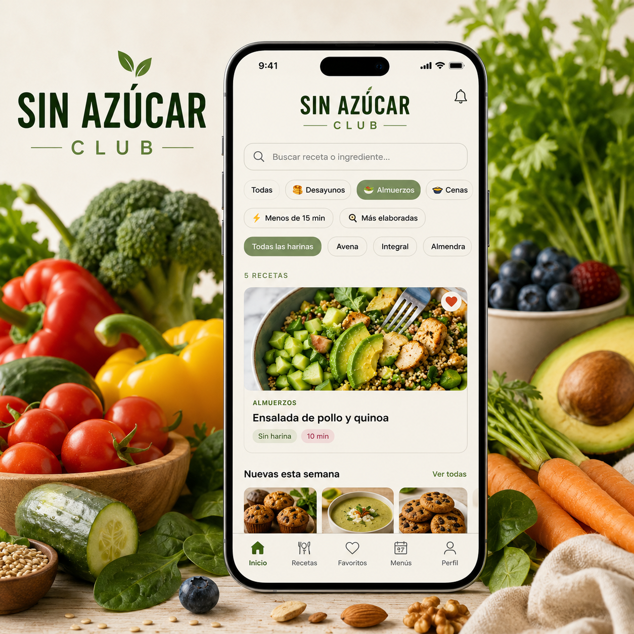 Sin Azúcar CLUB - Comé rico. Viví mejor.